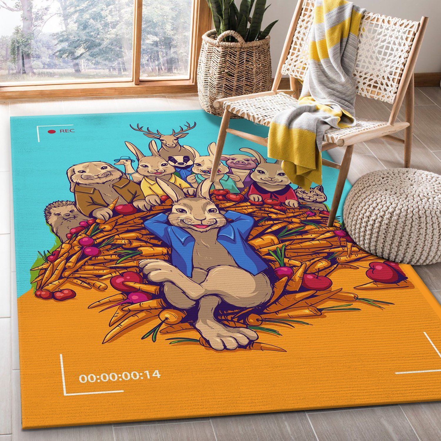 Petter Rabbit The Runaway Movie Area Rug Bedroom Rug Floor Decor Home Decor Area Rug For Living Room Bedroom Rug Home Decor Petter Rabbit The Runaway Movie Area Rug Bedroom Rug Floor Decor Home Decor Area Rug For Living Room Bedroom Rug Home Decor