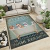 Pitbull Rug Carpet Mat All Over Print Area Rug For Living Room Bedroom Rug Home Decor