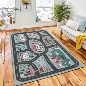 Play Mat Children Activity Entertainment Area Rug Carpet Kids Rug Home Decor
