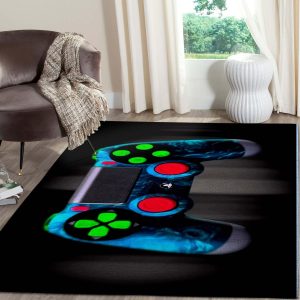 Playstation Play Game Area Rug Carpet Gaming Home Decor 4 Area Rug For Living Room Bedroom Rug Home Decor