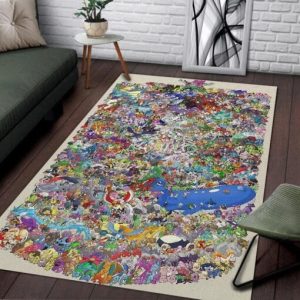 Pokemon Area Rug Gaming Floor Nz18911 Rug Carpet Area Rug For Living Room Bedroom Rug Home Decor