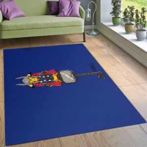 Pokemon Thor Anime Area Rug Bedroom Rug Christmas Gift Decor Area Rug For Living Room Bedroom Rug Home Decor