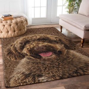Portuguese Water Dog Hm3009118M Rug Carpet Area Rug For Living Room Bedroom Rug Home Decor