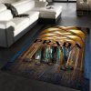 Prada Fashion Area Rug Fashion Brand Rug Christmas Gift Decor Area Rug For Living Room Bedroom Rug Home Decor