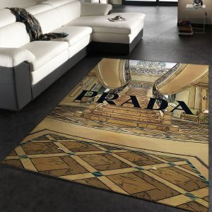 Prada Fashion Area Rug Fashion Brand Rug Floor Decor Home Decor Area Rug For Living Room Bedroom Rug Home Decor