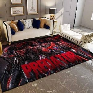 Predator Area Rug Movie Floor Kn39857 Rug Carpet Area Rug For Living Room Bedroom Rug Home Decor