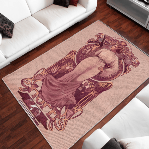 Princess Leia Area Rug – Home Decor – Bedroom Living Room Decor