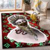 Princess Snake Rectangle Rug Living Room Rug Floor Decor Home Decor Area Rug For Living Room Bedroom Rug Home Decor