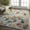 Prismatic Abstract Floral Clp0810077Tm Rug Carpet Area Rug For Living Room Bedroom Rug Home Decor