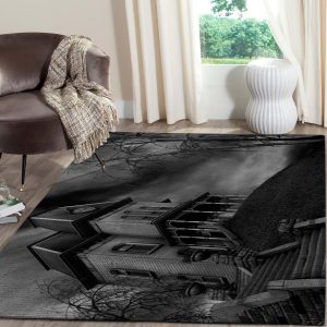 Psycho Halloween Rug – Floor Decor The Us Decor