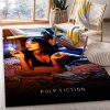 Pulp Fiction Rug Art Painting Movie Rugs Family Gift Decor Area Rug For Living Room Bedroom Rug Home Decor