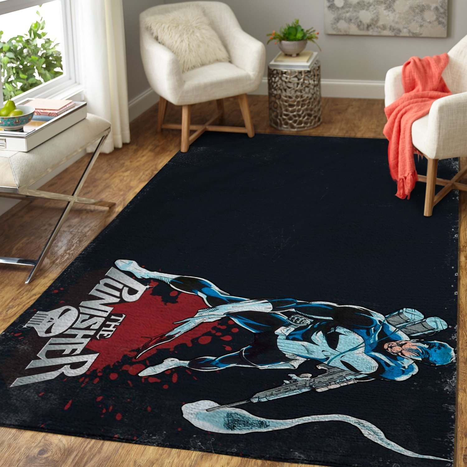 Punisher Area Rug Movie Floor Bp54251 Rug Carpet Area Rug For Living Room Bedroom Rug Home Decor Punisher Area Rug Movie Floor Bp54251 Rug Carpet Area Rug For Living Room Bedroom Rug Home Decor
