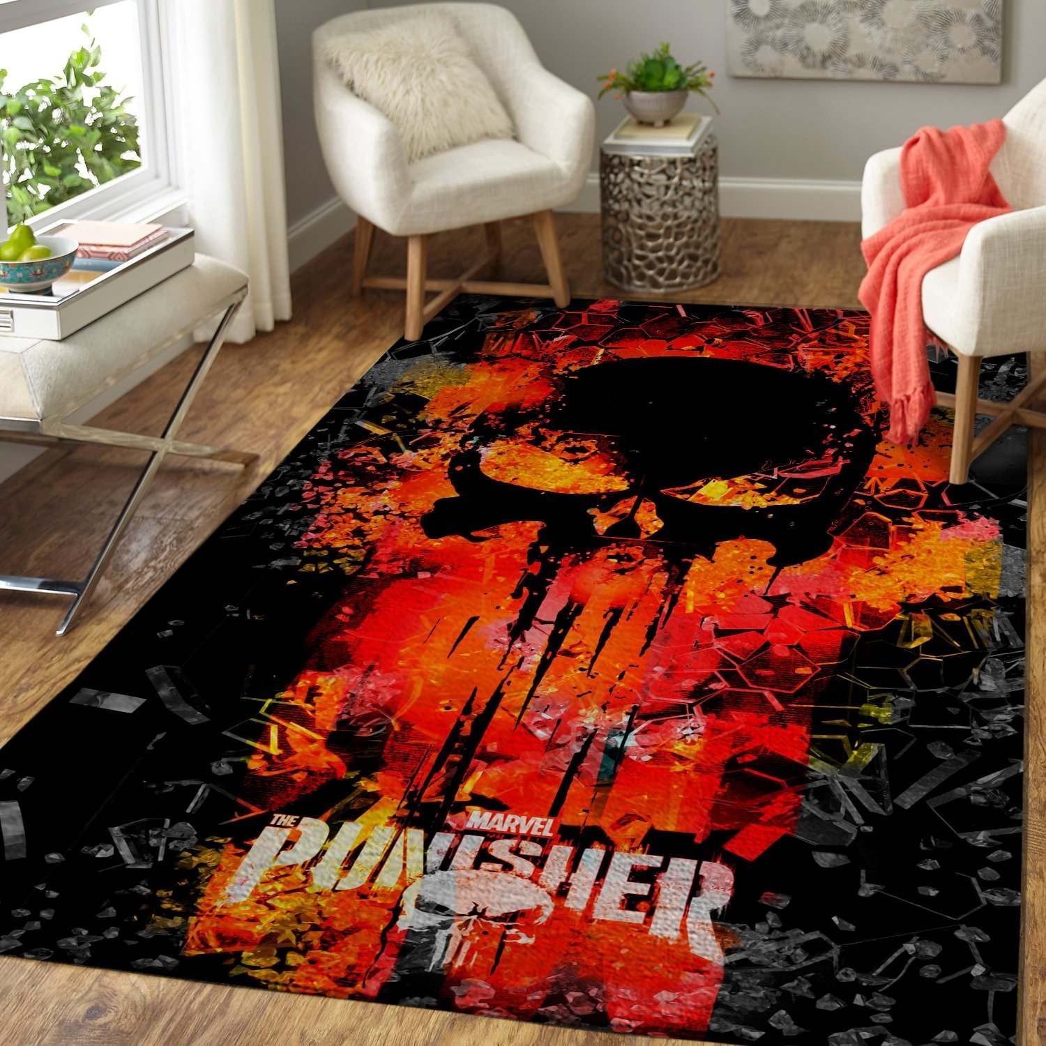 Punisher Area Rug Movie Floor Kg87857 Rug Carpet Area Rug For Living Room Bedroom Rug Home Decor Punisher Area Rug Movie Floor Kg87857 Rug Carpet Area Rug For Living Room Bedroom Rug Home Decor