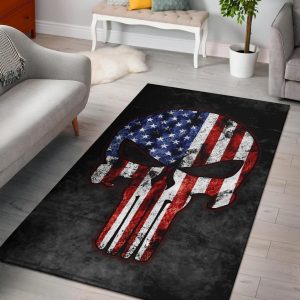 Punisher Area Rug Movie Floor Th17720 Rug Carpet Area Rug For Living Room Bedroom Rug Home Decor