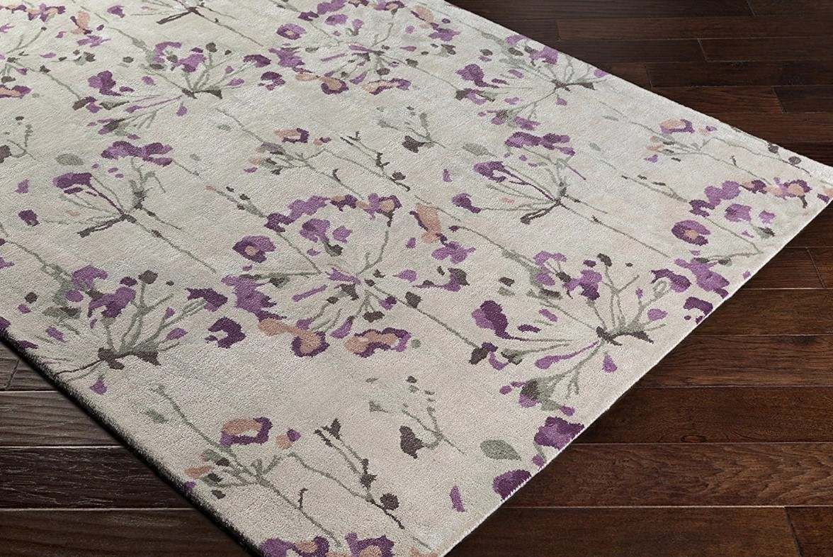 Purple Floral Clt1610175A Rug Carpet Area Rug For Living Room Bedroom Rug Home Decor Purple Floral Clt1610175A Rug Carpet Area Rug For Living Room Bedroom Rug Home Decor