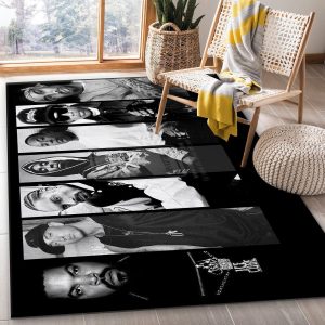 Rapper Ver2 Area Rug For Christmas Living Room Rug Us Gift Decor Area Rug For Living Room Bedroom Rug Home Decor