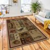 Rather Be Fishing Area Rug Rustic Cabin & Lodge Area Rug Living Room Rug