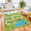 Rest Park Infographic Elements Flat Rug Nursery Rug Home Decor
