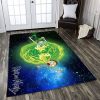 Rick And Morty Dimension Nice Gift Area Rug Carpet Area Rug For Living Room Bedroom Rug Home Decor