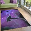Rick And Morty Space Cartoon Area Rug Living Room Rug Christmas Gift Decor Area Rug For Living Room Bedroom Rug Home Decor