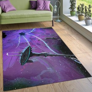 Rick And Morty Space Cartoon Area Rug Living Room Rug Christmas Gift Decor Area Rug For Living Room Bedroom Rug Home Decor