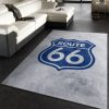 Route 66 Rectangle Rug Bedroom Rug Christmas Gift Decor Area Rug For Living Room Bedroom Rug Home Decor