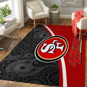 San Francisco 49Ers Football Club Area Rugs Living Room Carpet Local Brands Floor Decor The Us Decor