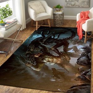 Science Fixtion Alien Vs. Predator Area Rug Movie Lg72093 Rug Carpet Area Rug For Living Room Bedroom Rug Home Decor