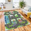 Seamless Children Pattern Board Game Rug Nursery Rug Room Decor