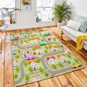 Seamless Vector Maze Game Background Carpet Rug City Rug Home Decor