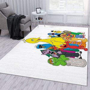 Sesame Street 1 Area Rug For Christmas Bedroom Rug Home Decor Area Rug For Living Room Bedroom Rug Home Decor