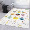 Sesame Street Birthday Area Rug Bedroom Rug Floor Decor Home Decor Area Rug For Living Room Bedroom Rug Home Decor