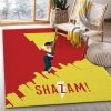 Shazam Movie Area Rug Living Room And Bedroom Rug Us Gift Decor Area Rug For Living Room Bedroom Rug Home Decor