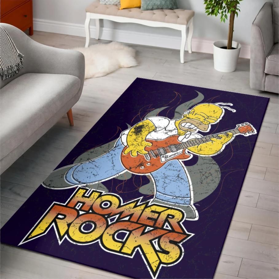 Simpsons Homer Rock Area Rug Rugs For Living Room Rug Home Decor Area Rug For Living Room Bedroom Rug Home Decor Simpsons Homer Rock Area Rug Rugs For Living Room Rug Home Decor Area Rug For Living Room Bedroom Rug Home Decor