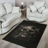 Skull Dark Anatomic Rug Living Room Living Room Rug