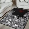 Skull Satanic Pentagram Demon Unholy Lust Area Rug Pentagram Gothic Home Decor