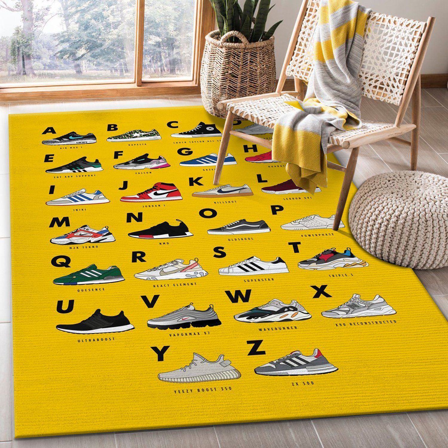 Sneakers Alphabet Area Rug Living Room Rug Home Decor Area Rug For Living Room Bedroom Rug Home Decor Sneakers Alphabet Area Rug Living Room Rug Home Decor Area Rug For Living Room Bedroom Rug Home Decor