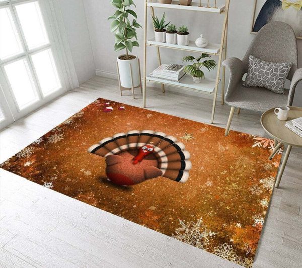 Snowflakes Turkey Clp230963M Rug Carpet Area Rug For Living Room Bedroom Rug Home Decor