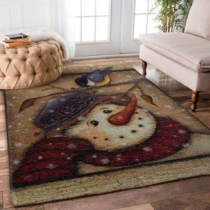 Snowman Nn0910116M Rug Home Decoration – Floor Decor The Us Decor