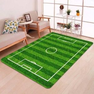 Soccer Area Rugs Living Room Carpet Christmas Gift Floor Decor The Us Decor