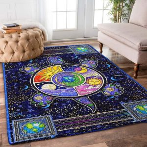 Solar System Turtle Bt090891M Rug Carpet Area Rug For Living Room Bedroom Rug Home Decor