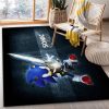 Sonic Knight Ver1 Area Rug For Christmas Bedroom Rug Floor Decor Home Decor Area Rug For Living Room Bedroom Rug Home Decor