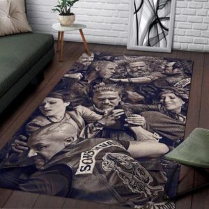 Sons Of Anarchy Area Rug Carpet Floor Rug Carpet Movie Home Decor Area Rug For Living Room Bedroom Rug Home Decor