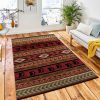 Southwest Bear Paw Area Rug Rustic Cabin & Lodge Area Rug Living Room Rug