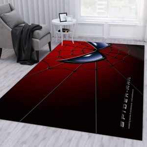 Spiderman Ver2 Movie Area Rug Bedroom Rug Floor Decor Home Decor Area Rug For Living Room Bedroom Rug Home Decor