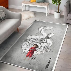 Spirited Away Studio Ghibli Area Rug Carpet Area Rug For Living Room Bedroom Rug Home Decor
