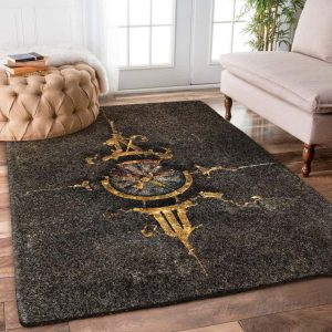 Steampunk Clock Ml2309136R Rug Carpet Area Rug For Living Room Bedroom Rug Home Decor
