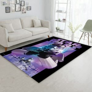 Stormtrooper Rug Dark Side Vs Light Side Us Gift Decor Area Rug For Living Room Bedroom Rug Home Decor