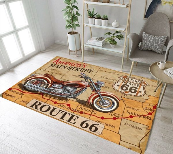 Street Map Route 6 Clp230964M Rug Carpet Area Rug For Living Room Bedroom Rug Home Decor