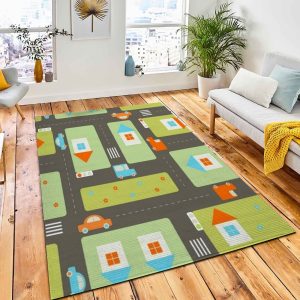 Streets Seamless Patter Carpet Rug Nursery Rug Room Decor